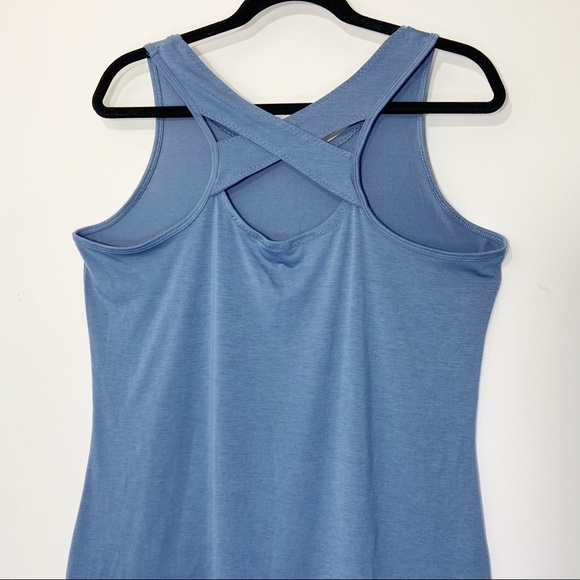 Danskin Now Workout Tank Top Criss Cross Back L - Picture 3 of 7